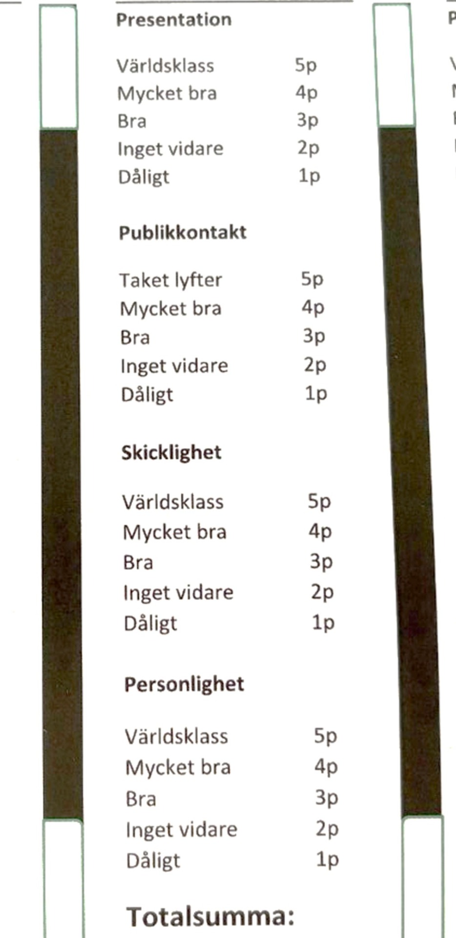 Detalj av protokollet